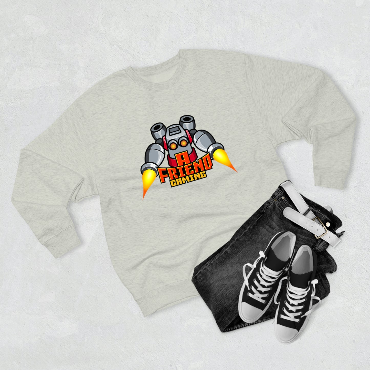 AFriend Gaming - Premium Crewneck Sweatshirt