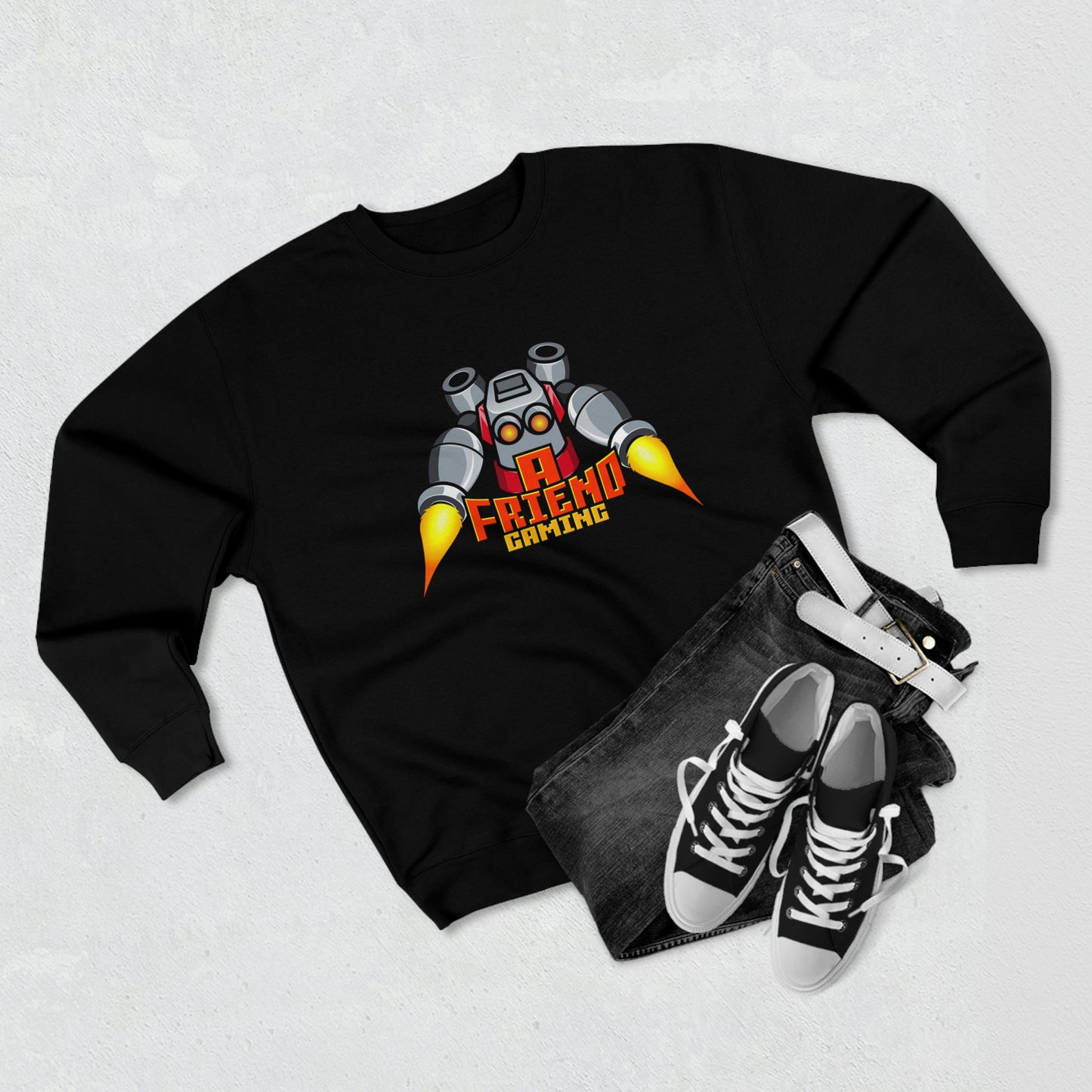 AFriend Gaming - Premium Crewneck Sweatshirt