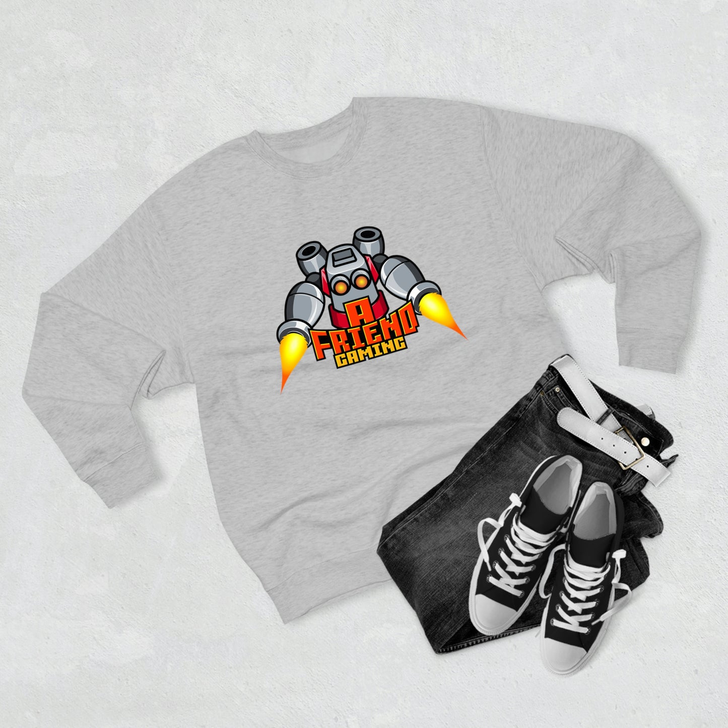 AFriend Gaming - Premium Crewneck Sweatshirt